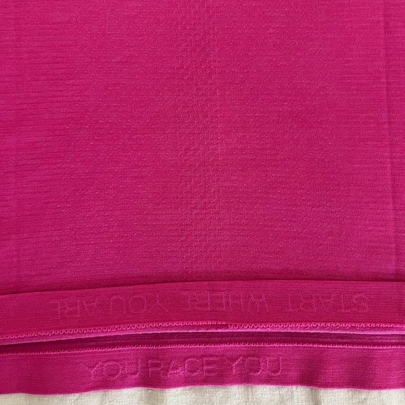 NEW with tags Lululemon Swiftly Tech Short Sleeve Shirt 2.0 *Race Length Pink 6 - Picture 13 of 15